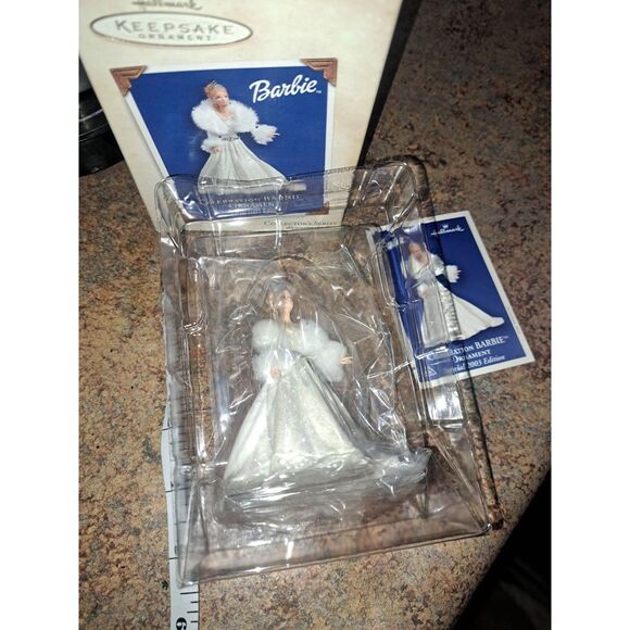 Sealed Celebration Barbie Ornament Hallmark Keepsake Series Special 2003 Edition - Picture 4 of 8